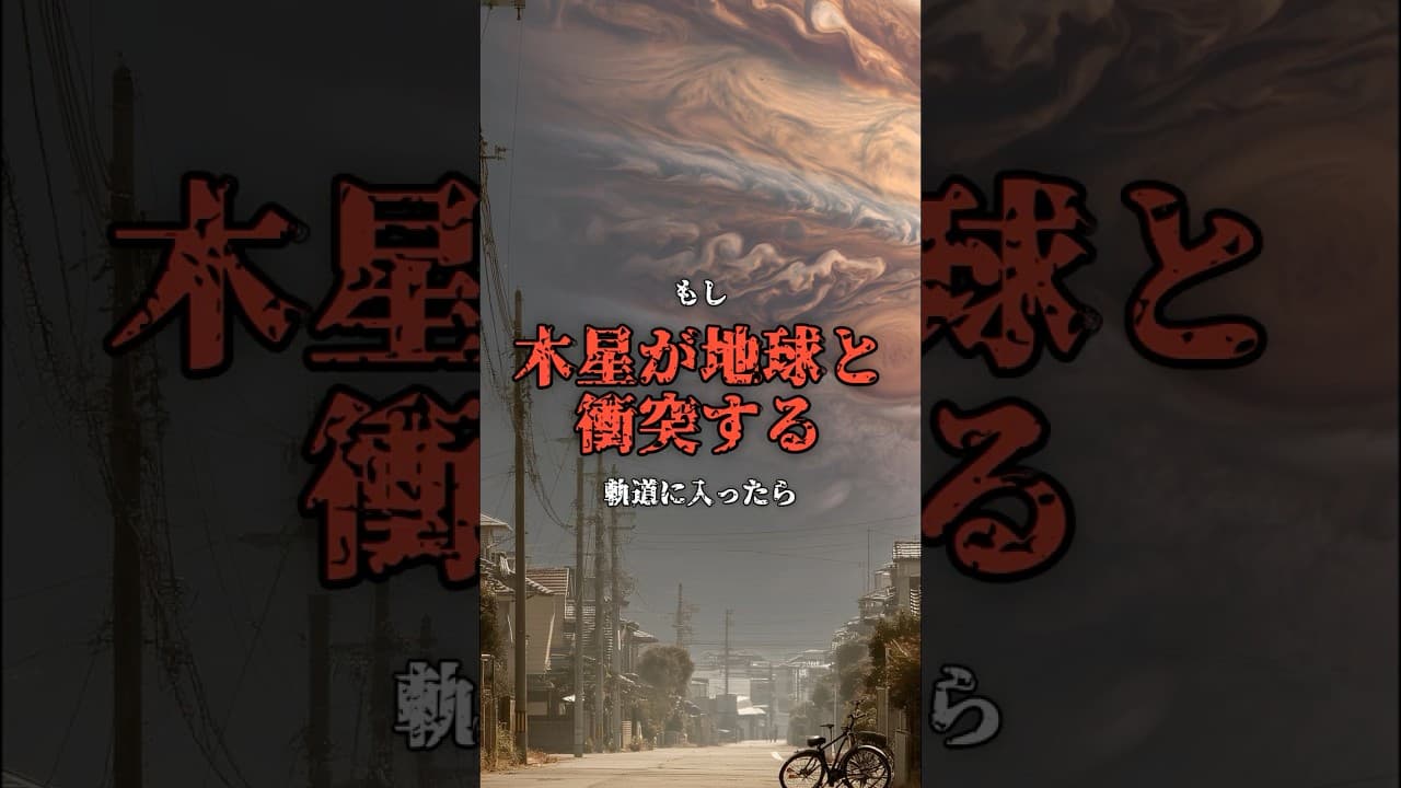 空が「木星」になる日。 #宇宙 #シミュレーション のサムネイル