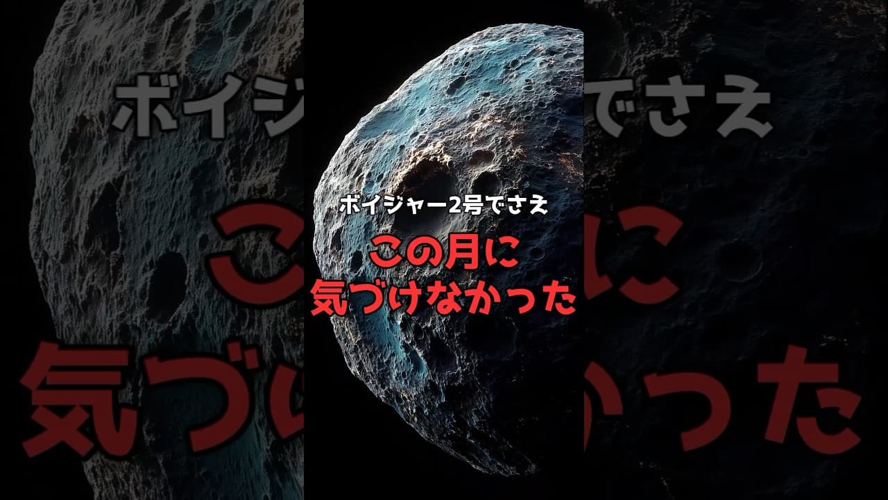 【発見】40年間見逃されていた「直径10kmの月」 #宇宙 #JWST のサムネイル