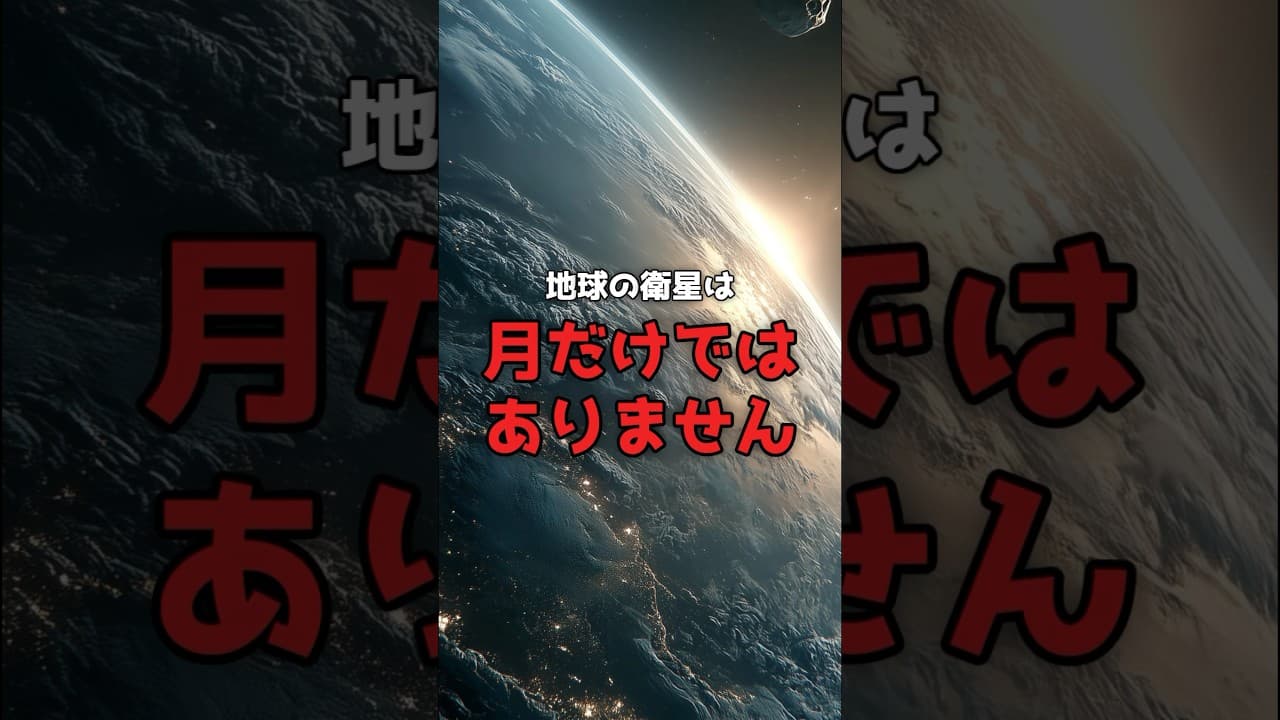 【もう一つの月】3800年、誰にも知られず地球に寄り添う伴走者。 #宇宙 #小惑星 のサムネイル