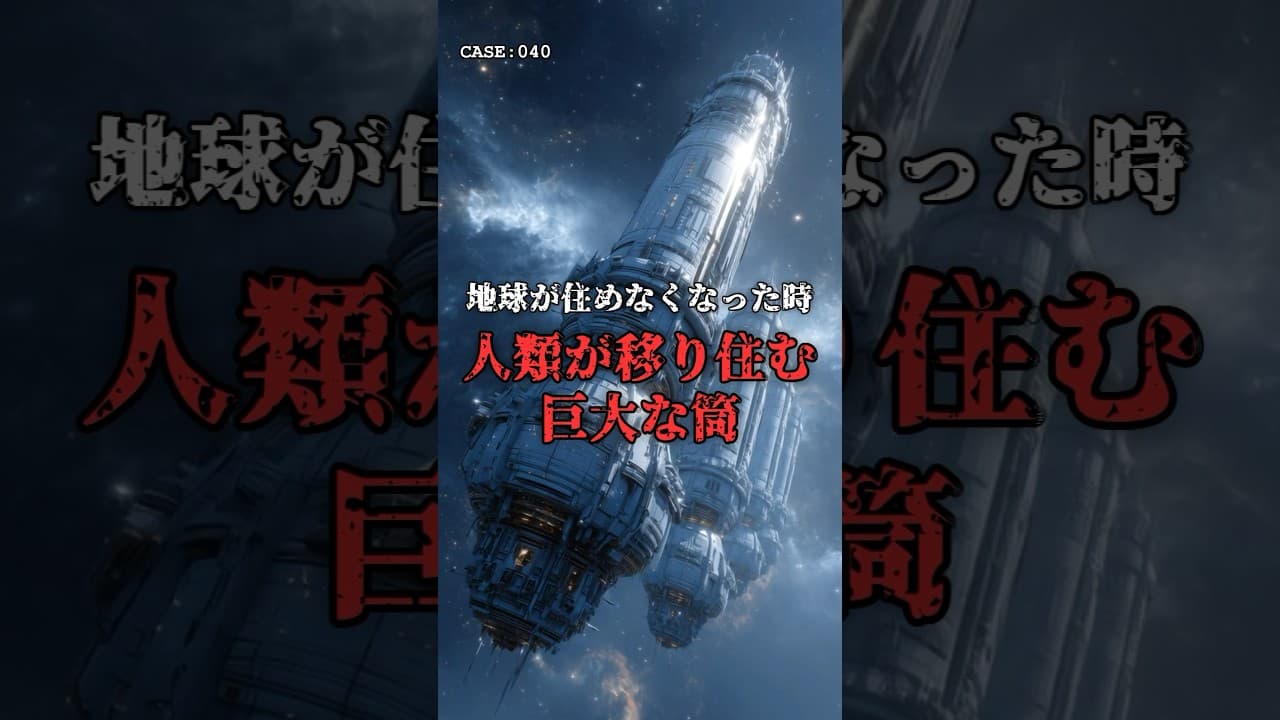 【人工地球】宇宙に浮かぶ「巨大な筒」に住む未来。 #宇宙 #科学 のサムネイル